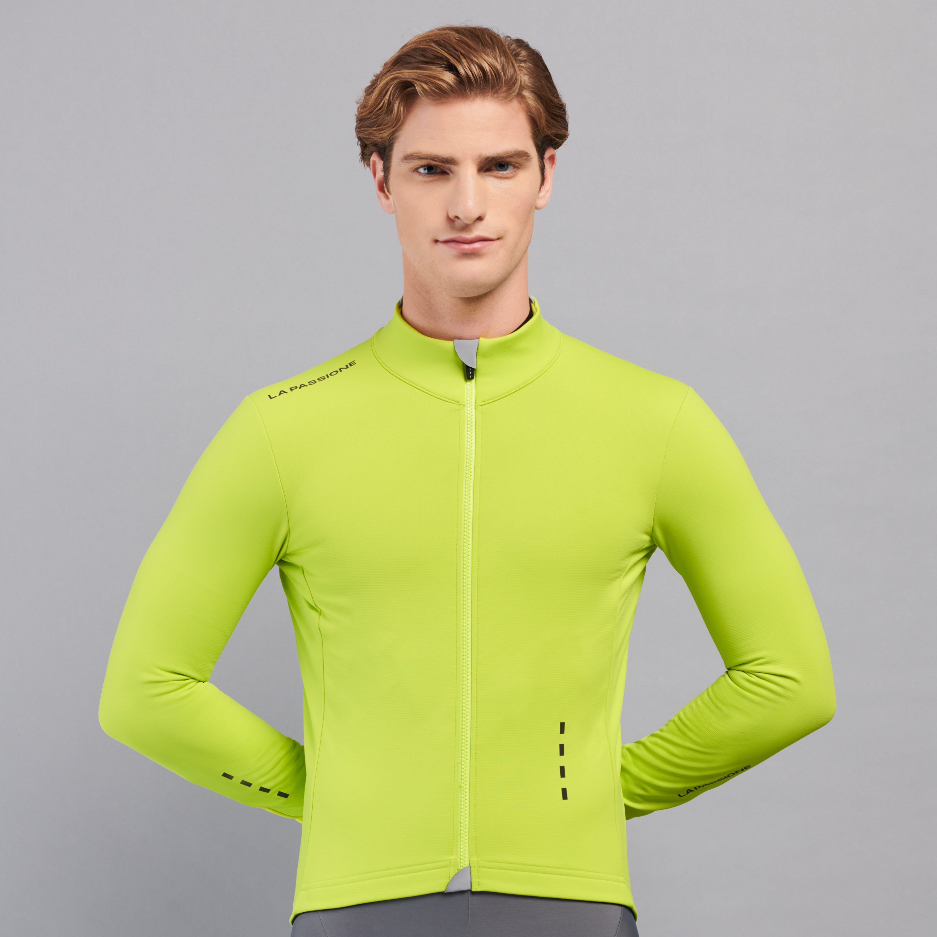 Giacca Ciclismo Invernale Prestige Winter Jacket Beat Lime Uomo