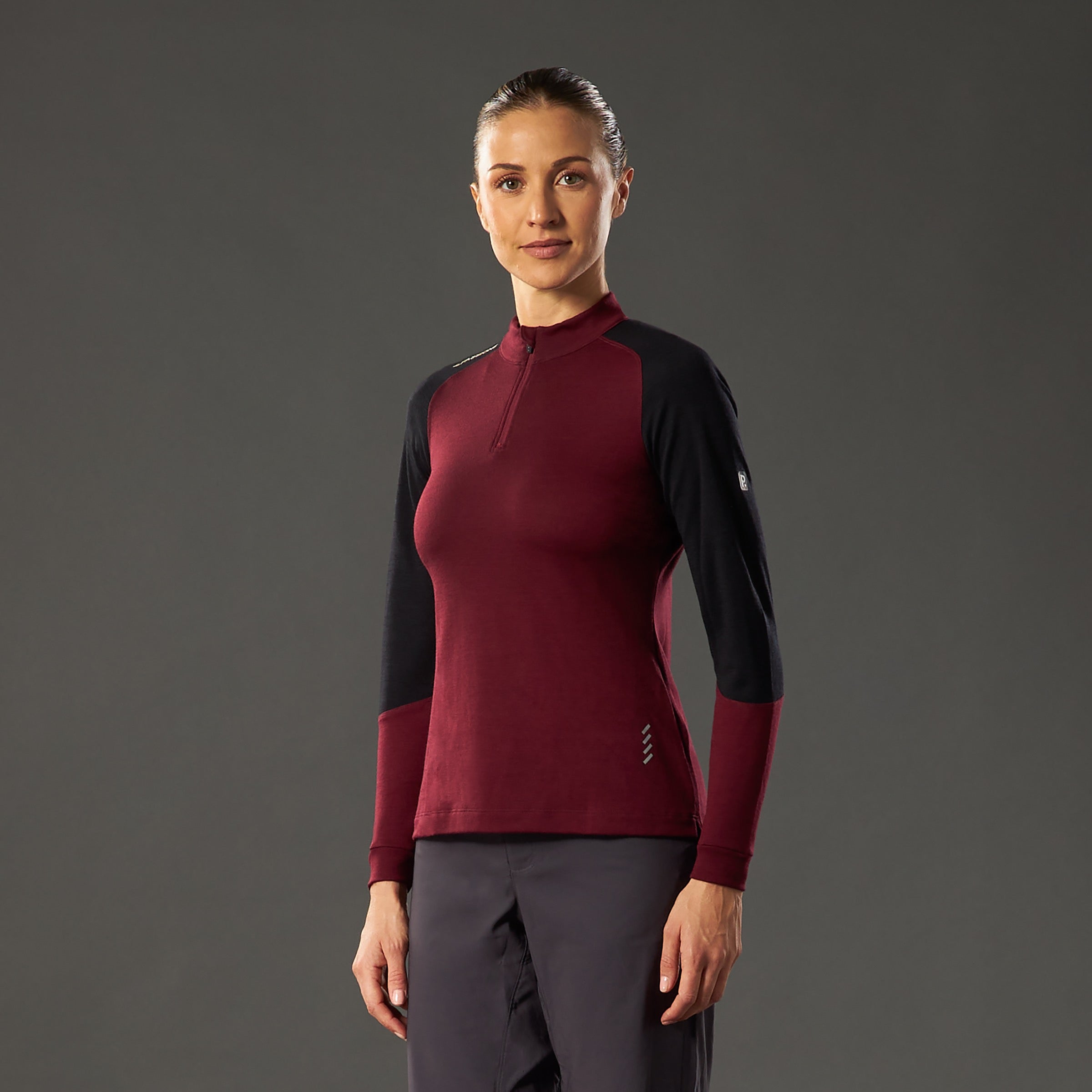 Leaf Long Sleeve Jersey Midweight Porto Woman