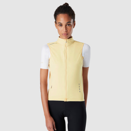Windproof Gilet Natural Sand Women – La Passione Cycling Couture
